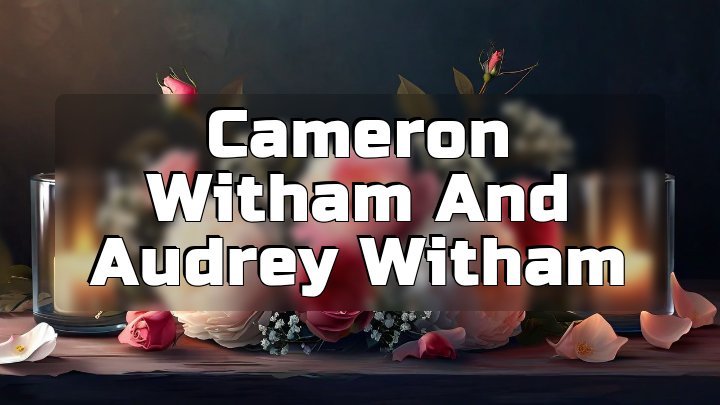 Cameron Witham and Audrey Witham, Cherokee County, Kansas