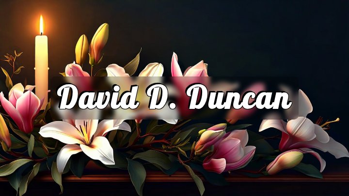 David D. Duncan, Canton, Ohio