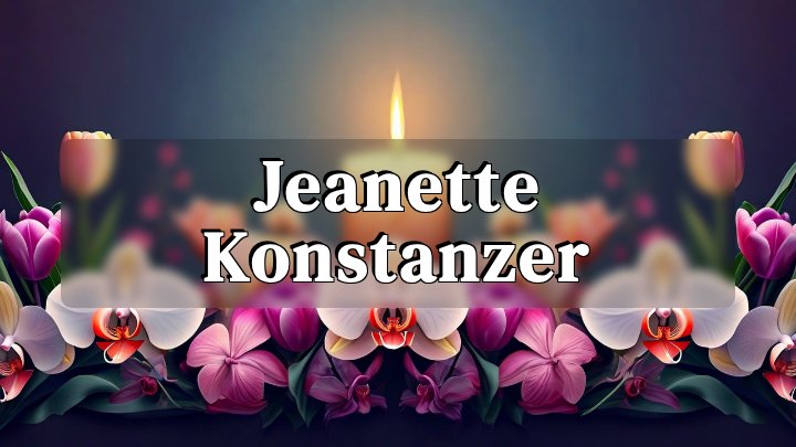 Jeanette Konstanzer, Unincorporated Kane County, Illinois
