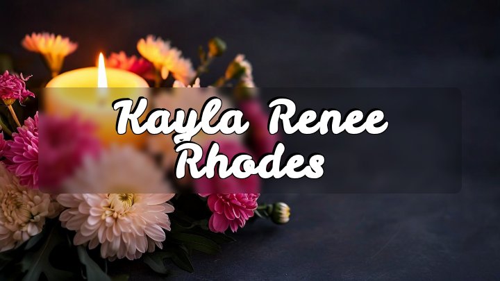 Kayla Renee Rhodes, Blue Ridge, Georgia