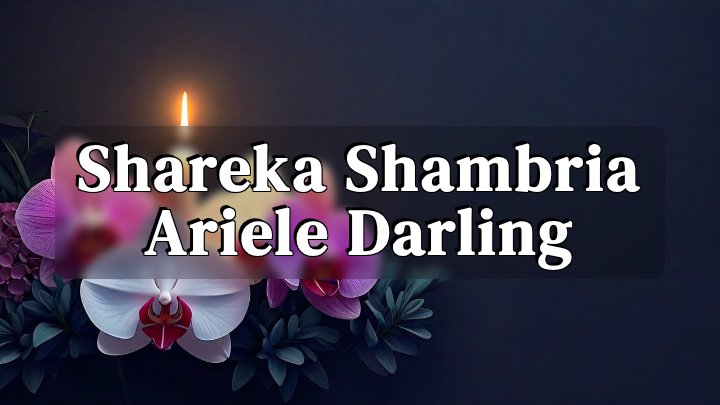 Shareka Shambria Ariele Darling, Stuart, Florida
